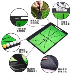 골프 매트 교체용 교체 고무 휴대가 짚고무창고무바닥타격매트 훈련을 2Pcs 3개 16x12 파우치 짚고무창고무바닥타격매트 : 푸른마루스토어