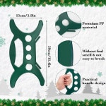 YUNVI 18개 다용도 조명 보관 홀더, 크리스마스 라이트 랩 정리함, 트리 라이트용 홀리데이 릴, 익스텐션 코드, 와이어 호스 18 : 글로벌소스