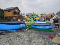 [청주 펜션] 네버랜드테마펜션 공룡 : 청주펜션 네버랜드테마펜션