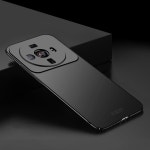 샤오미 12S 울트라 5G용 MOFI JK PC 시리즈-1 무광 하드 PC 백 케이스 (스트랩 포함) - 블랙 : 단동잡화점