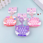 G1375 산리오 소리나는 멜로디 피규어 키링 열쇠고리 한교동 귀여운 선물 : 쿠마네상점