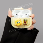 스폰지밥 뚱이 에어팟 1 2 3 4 프로 케이스 펜던트 키링 스폰지밥 AirPods Pro2 : 퐁퐁폰