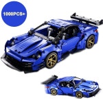 2025 기술 슈퍼 GTR 빌딩 MOC 조립 벽돌 스피드 스포 레이싱 스포츠카 차량 블록 with box : 예솔34