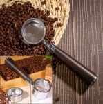 51mm 포터필터 월넛 커피머신용품 커피포터필터 바텀리스 : 삼동이네잡화점