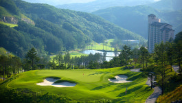 오크밸리cc + 성문안cc 1박2일 3인가능 명문 원주골프장 패키지 : GIANTGOLF
