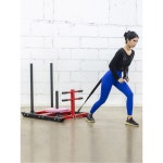 크로스핏 썰매 원판 저항 푸쉬폴 슬레드 근력 MM 푸쉬 모델 썰매 어깨끈 파워웨이트 푸시 WS501 루지 : 오브로드스토어