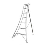 접이식 사다리 과수용 조경용 농가 나무 골드블랙 계단형사다리 휴대용 8단 우마 캠핑용 3단계 1 10m 싱글로드 편사다리 : 미엘투스