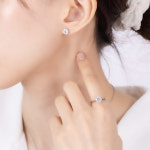 글로리골드 PT950 플래티늄 백금 랩다이아(3부 5부 1캐럿) 반지 PFR-002 : 글로리골드