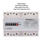 에너지 미터 220/380V 20‑80A 소비 디지털 전력 3상 KWh : 달봉상사4