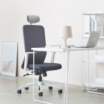 [슈퍼적립]듀오백 Q1W 컴퓨터 사무실 허리편한 높낮이 조절 메쉬 의자 : 듀오백