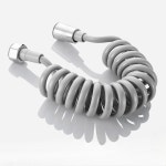 2M 5M 스프링 플라스틱 샤워 화장실 전화선 욕실 소프트 호스 배관 미터 비데 분무기 2m : 로히조