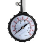 타이어 압력 0 100PSI 긴 튜브 게이지 미터 자동차 오토바이 모니터링 시스템 용 고정밀 타이어 공기 테스터 1Pcs : 퍼스트브릭
