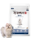 건강백서 말티즈사료 눈물 관절 말티푸사료 화이트도그 2kg : 댕댕이뷰티샵
