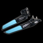 호환  호환 YZF 백미러 LED 회전 조절식 윙 R1 R6 R7 용  바이크 : 모아모두샹