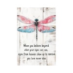 코라지 드래곤플라이-사인 메탈-포스터 월-아트 러스틱-데코, 상기시켜주는 사인, 야드 차고 농장 상점 정원 파티오 스튜디오 플라크 야외 홈... 