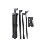 태블릿 아이패드 스탠드 삼각대 어리버리 높이조절 착석식 삼성 벌크 방지 매직키보드 삼각 4 7 12 9인치 태블릿 겸용 스탠드 : 주리스66