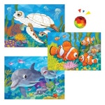 [뚝딱공작소] 폴리곤아트_바다생물 시리즈 7종 : 생각미술