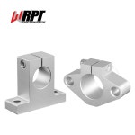 1/2/4PCS 알루미늄 합금 지지 브래킷 SK/ 8/10/12/16/20/25/30/35/40/50/60 수직 수평 선형 샤프트 링 SK12 1PC : 퍼스트브릭