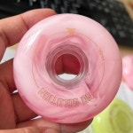전문 슬라롬 스케이트 휠 세바 83 듀로 핑크 퍼플 블루 옐로우 68mm 풀 미트 하이 리바운드 로드 : 제케상사