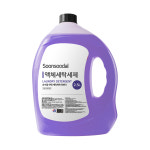 순수달 파워 세탁세제 라벤더 2.5L 4개 온가족 액체 중성 대용량 드럼 일반 세탁기 : 순수달