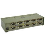 넷메이트 고해상도 2:8 모니터 MATRIX 분배기 VX-8208F : 태성테크주식회사