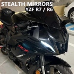 호환  YZF R7  거울 회전 바이크  조절  R6 스포츠 윙렛 키트 : 모아모두샹