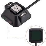 Zerone 데스크톱 PC 스위치 버튼 (전원 온/오프, 리셋, 듀얼 USB, 오디오 포트) : 서인상회