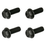 더트프레이크 F7652 알루미늄 플랜지 볼트 M6x16mm 4개 블랙 blue 4pcs : 상인상사