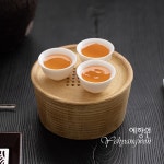 [다도 차판] 예향원 핸드메이드 와비사비 분인도자기 원형 호승 T-7466 : 예향원