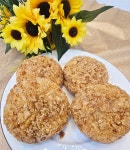 울진엄마들의 손맛을 담은 건강한 간식 누룽지고로케 - 누대고 (붉은대게) 4개 : 울진마더스