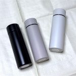 휴대용 텀블러 보온병 140ml 스테인리스 스틸 그레이 화이트 블랙 스탠다드 프로덕트 : 담담재 DamDamJae