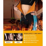 여성 슬리밍용 논에코 네오프렌 스웨트 사우나 수트 셰이퍼 전신 허리 트레이너 운동 상의 소매 포함 Black 3X-Large : 아마리아샵