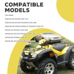 혼다 루비콘 500 650 680 TRX500FA FGA FPA TRX650FA TRX680FA 2001-2023 44732-HN2-010용 4Pcs 전면 및 후륜 센터 : 아마마켓05