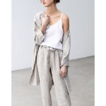 하오메이 여성용 경량 코튼 린넨 카미솔 탱크탑 옵션 1 Medium : LOGELIX