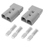덴트 드 리온 350A 배터리 커넥터 AWG 2/0 퀵 커넥트 모듈식 전원 디스커넥트(그레이, 2개 PCS) 2 PCS Grey : 도따리몰