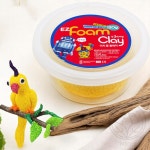 파샐리 촉감자극창의놀이 손으로만드는조물조물 무독성찰흙놀이세트 120g 노랑 : 말아먹을마켓