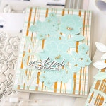 2024 꽃 배경 금속 절단 다이, 투명 스탬프 스텐실 프레스 플레이트, DIY 스크랩북 공예 장식, 어머니의 : 전자종합몰