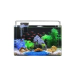 어항 온도 조절기 수조 냉각기 히터기 고급형 소형 20x14x16cm-빈 실린더 : 보라몰리