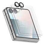 케이맥스 풀커버 9H 강화유리 필름 2매+카메라 필름 1매 갤럭시Z 플립7, 3매입 : 케이맥스