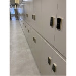 욕조 센터 사우나 잠금 장치 사물함 2개 수영장 캐비닛 도어 스마트 : 스카이퍼프