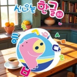 파샐리 우리아이첫한글 쉽고재밌는한글 유아 중급 1단계 : 말아먹을마켓