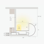 영림 라운드천장몰딩  135X70TX2400  우물천장/간접조명 : 지안우드