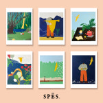 스페스 [spēs] 엽서6종 세트 : spes-shop