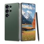 언락 안드로이드 폰 6 99인치 AMOLED 7000mAh 롱래스팅 스냅드래곤 8 Gen3 8GB RAM 256GB 68MP 108MP 프로 카메라 페이스 : 다마켓001