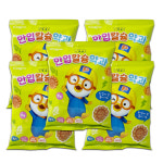 뽀로로 한입 칼슘 약과 120g 2개/국산 쌀가루 안전관리 HACCP 미니약과 영양간식 : 오마이팜