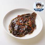 해성 깻잎 무침 양념 깻잎 김치 반찬 장아찌 500g, 1개 : 해성푸드스토어