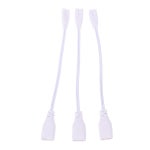 라이트 LED 여성 T5 램프 코드 형광 케이블 전원 와이어 플러그 도킹 남성 브래킷 연결 3pcs : 7days어라운드마켓