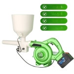 무선 분말 가루 농장 스프레이 분무기 충전식 온실 1.파란색329TV900mAh2배터리 : 세진SJ