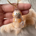반려견 반려묘 강아지 고양이 털뭉치 보관 케이스 키링 목걸이 메모리얼 : 빔즈코리아