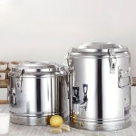 냉면 육수통 슬러쉬 살얼음기계 슬러쉬기계 슬러시기계 식혜 물17근입 특두께 매실 원형 10L특후보온통 꼭지없음 : 스라1